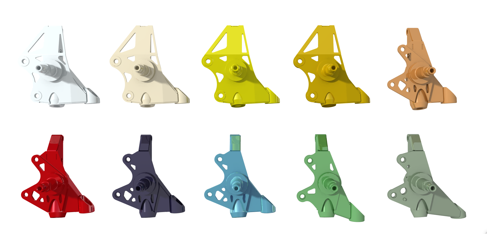 GKTECH S-CHASSIS FRONT DROP KNUCKLES