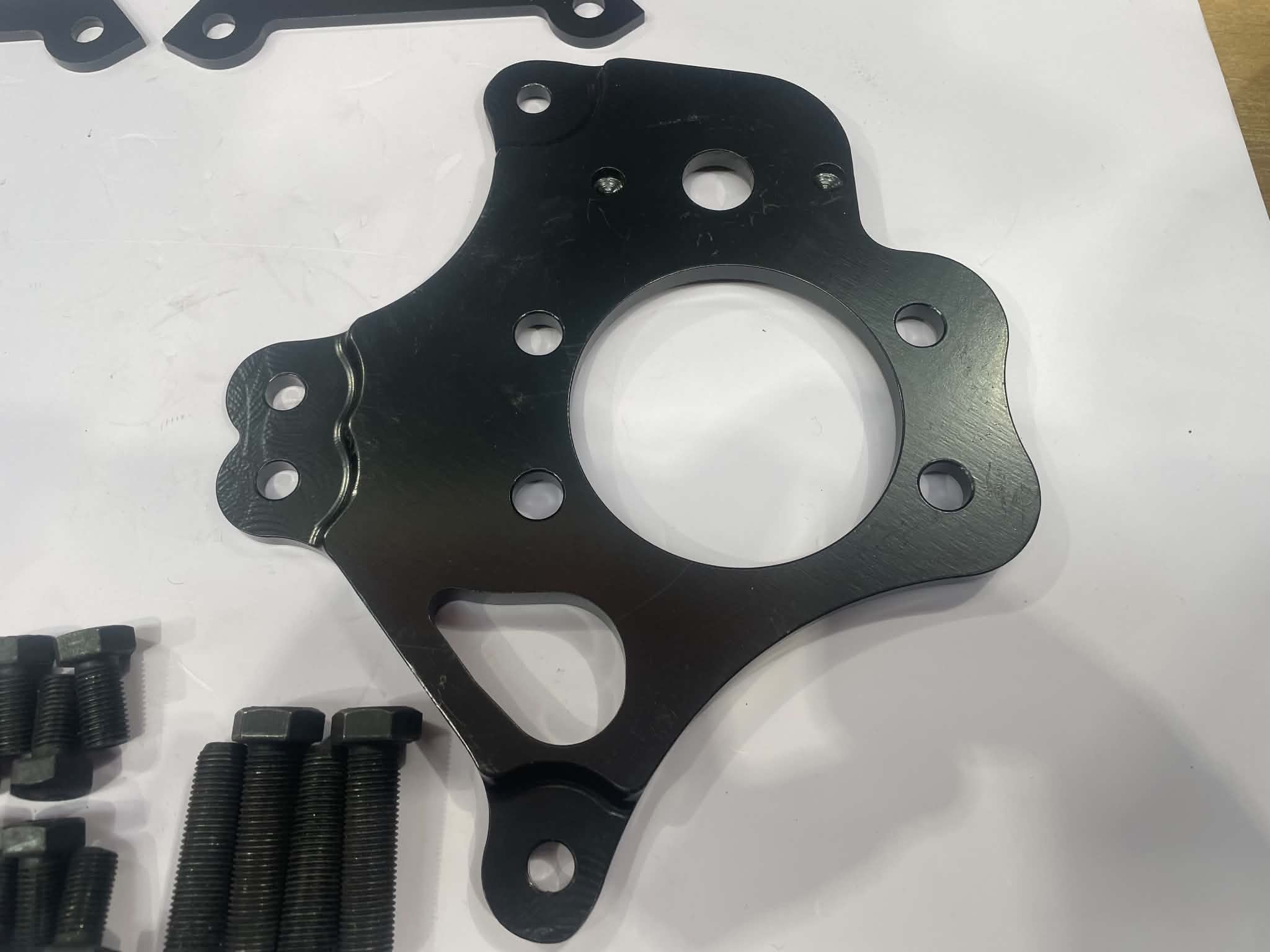 2 pot Nissan dual caliper brackets (pair) - DISCOUNT