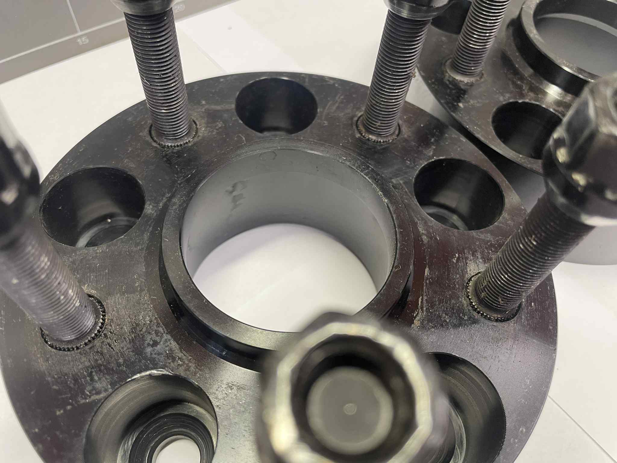 5x114.3 Hub Centric 40mm Extended Studed Wheel Spacers - DISCOUNT