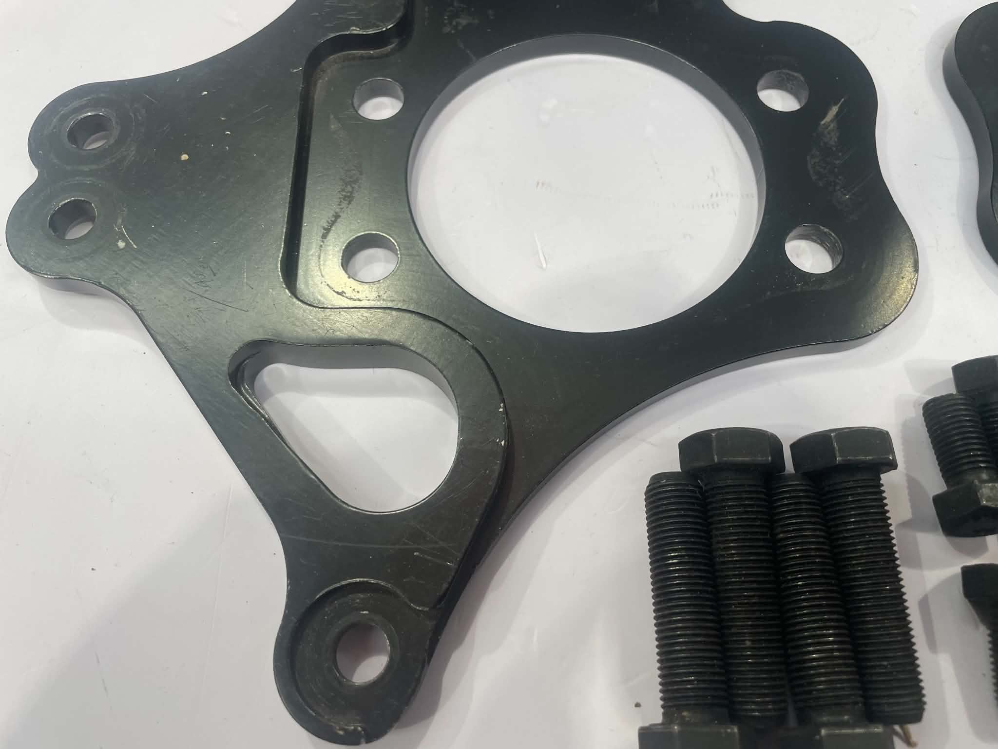 2 pot Nissan dual caliper brackets (pair) - DISCOUNT