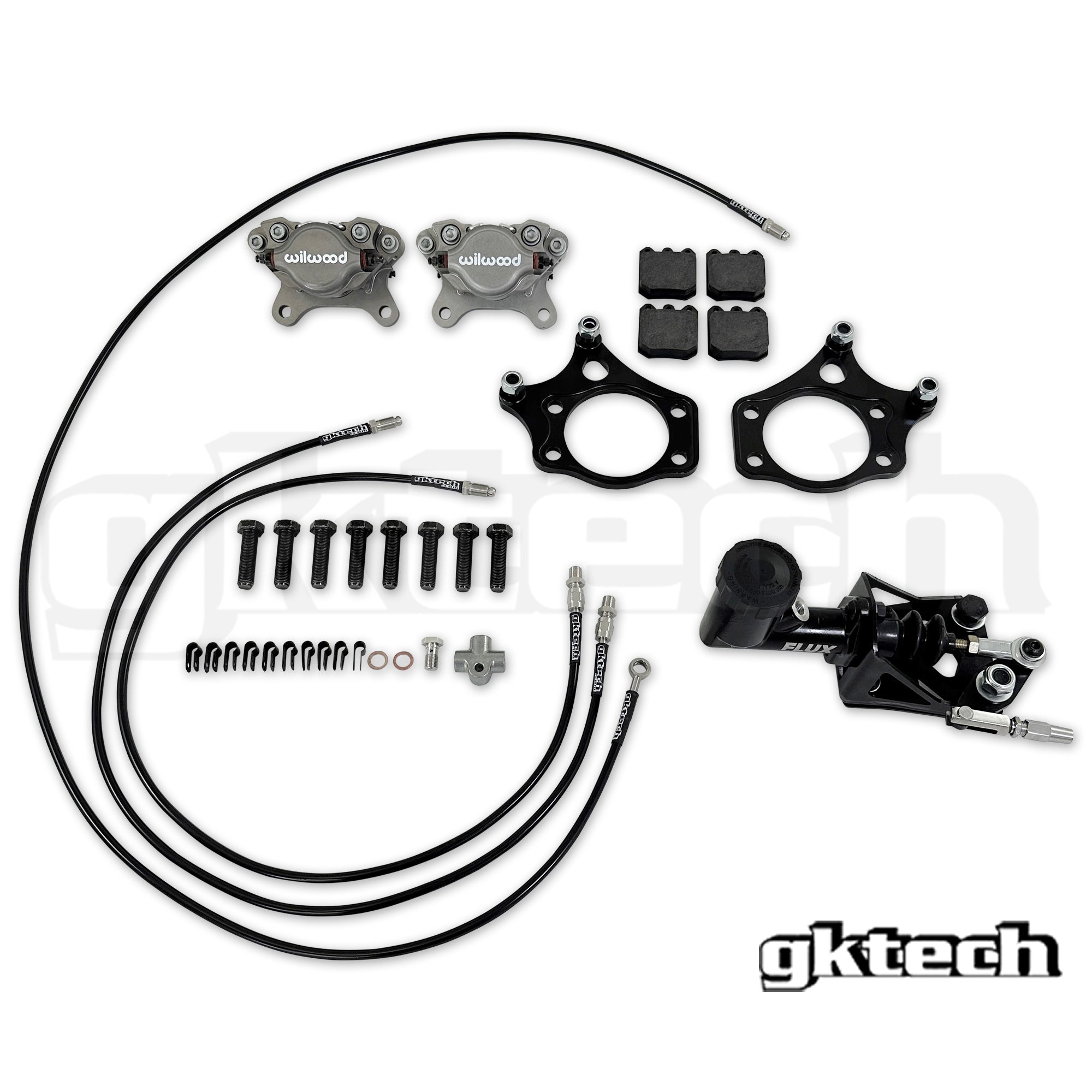 Wilwood S-chassis dual caliper Hidden Hydraulic handbrake setup - (10% combo discount)