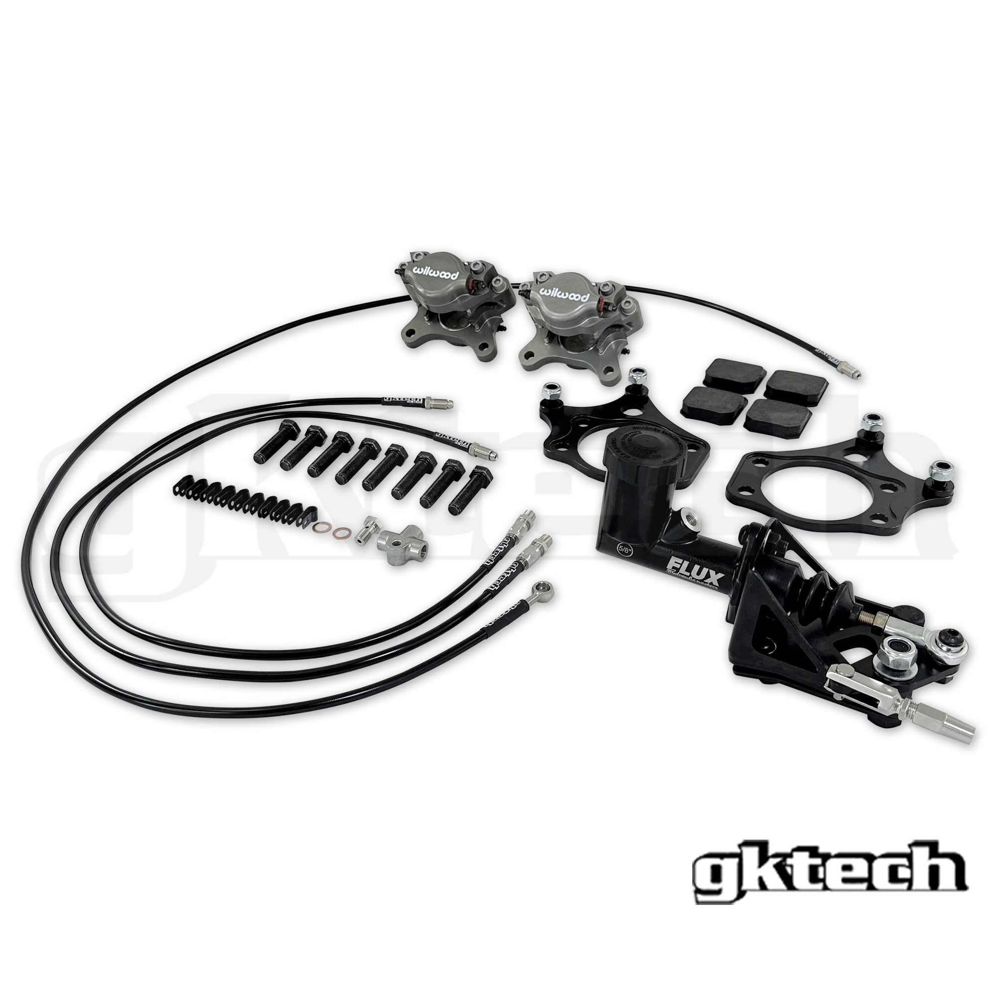 Wilwood S-chassis dual caliper Hidden Hydraulic handbrake setup - (10% combo discount)