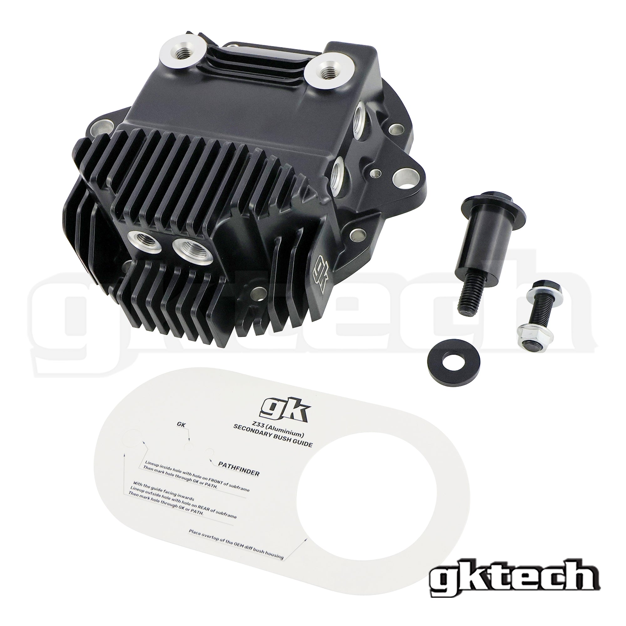 Z33 350Z V35 Extended dual stud diff cover install kit (Accessories only)