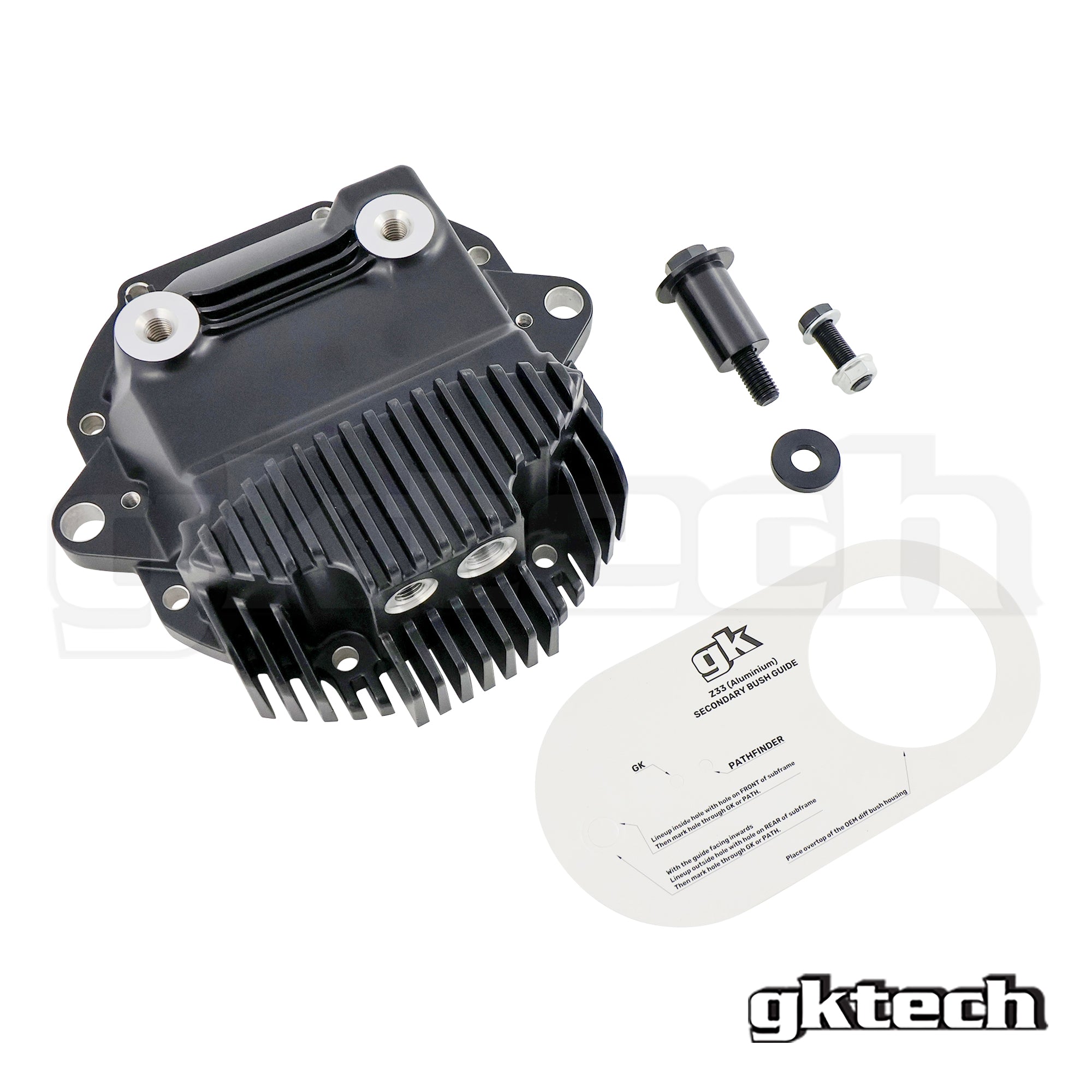 Z33 350Z V35 Extended dual stud diff cover install kit (Accessories only)