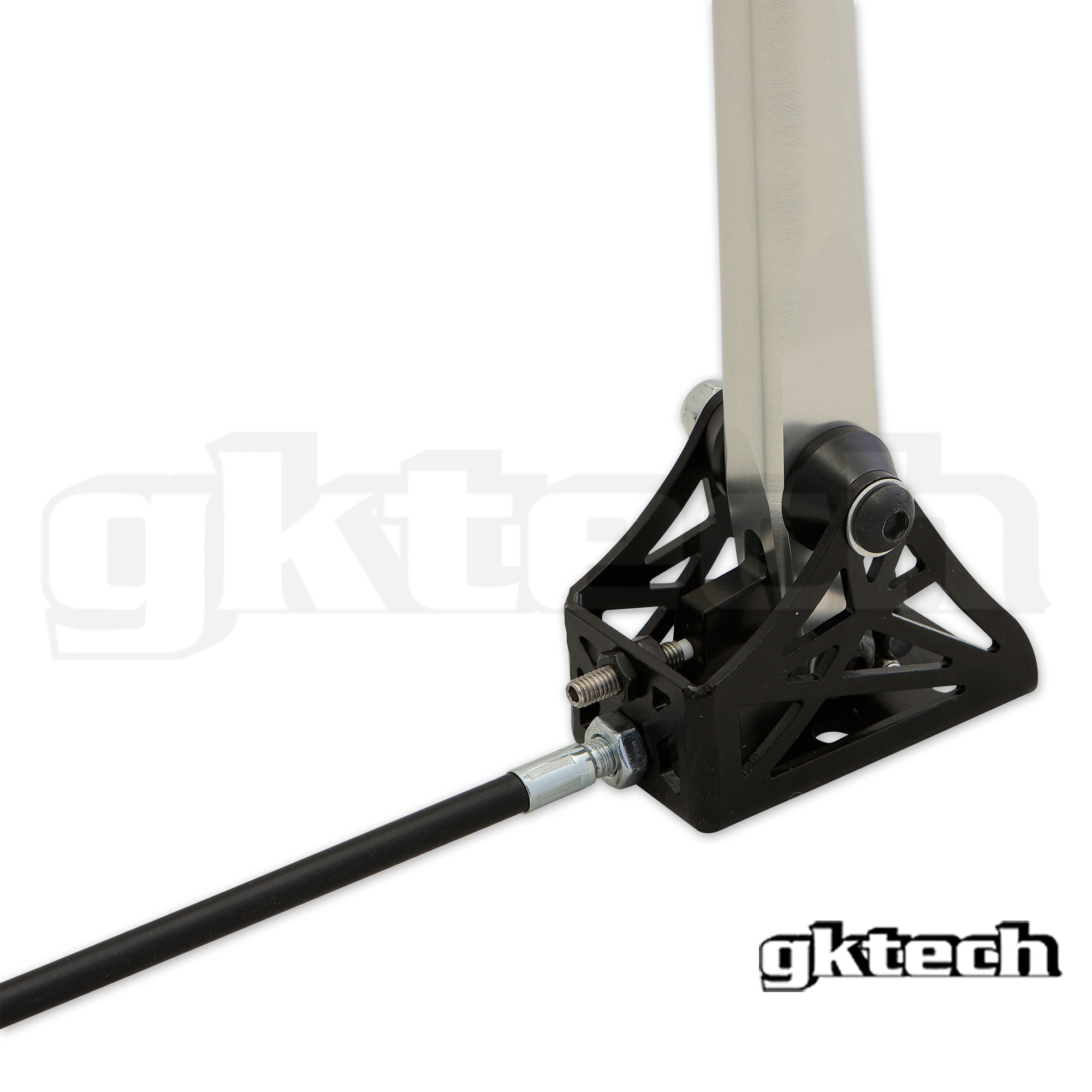 Hydraulic handbrake setup with remote lever