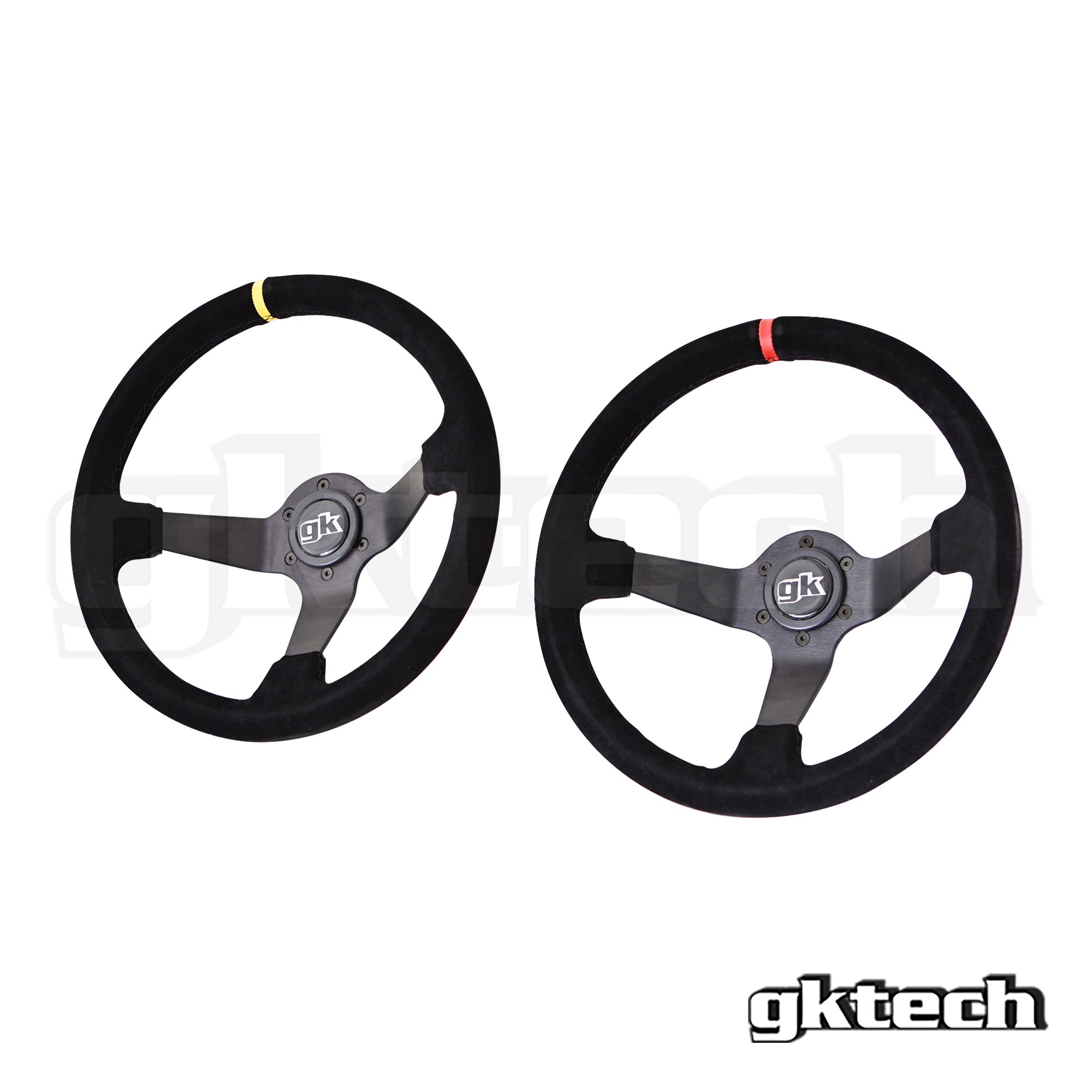 Steering wheel 350mm Deep dished suede