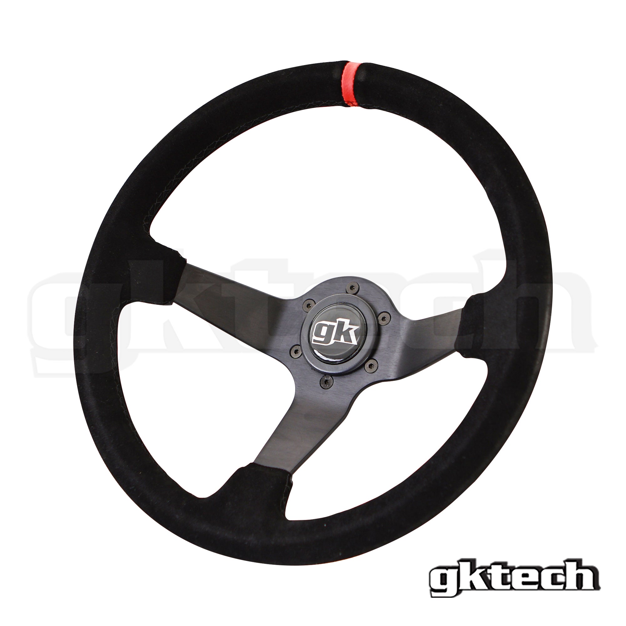 Steering wheel 350mm Deep dished suede