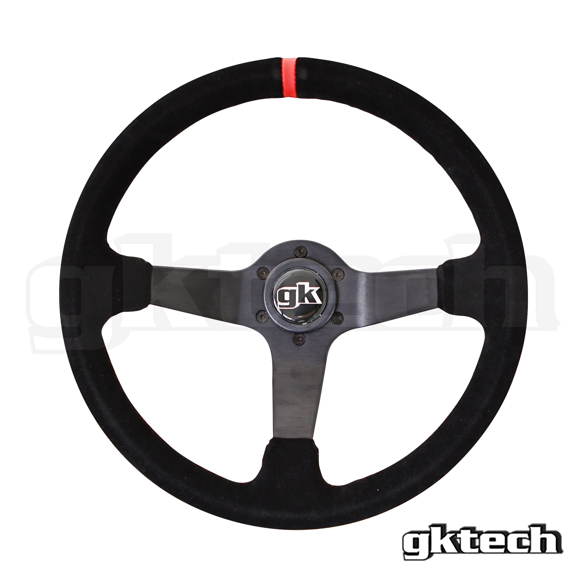 Steering wheel 350mm Deep dished suede