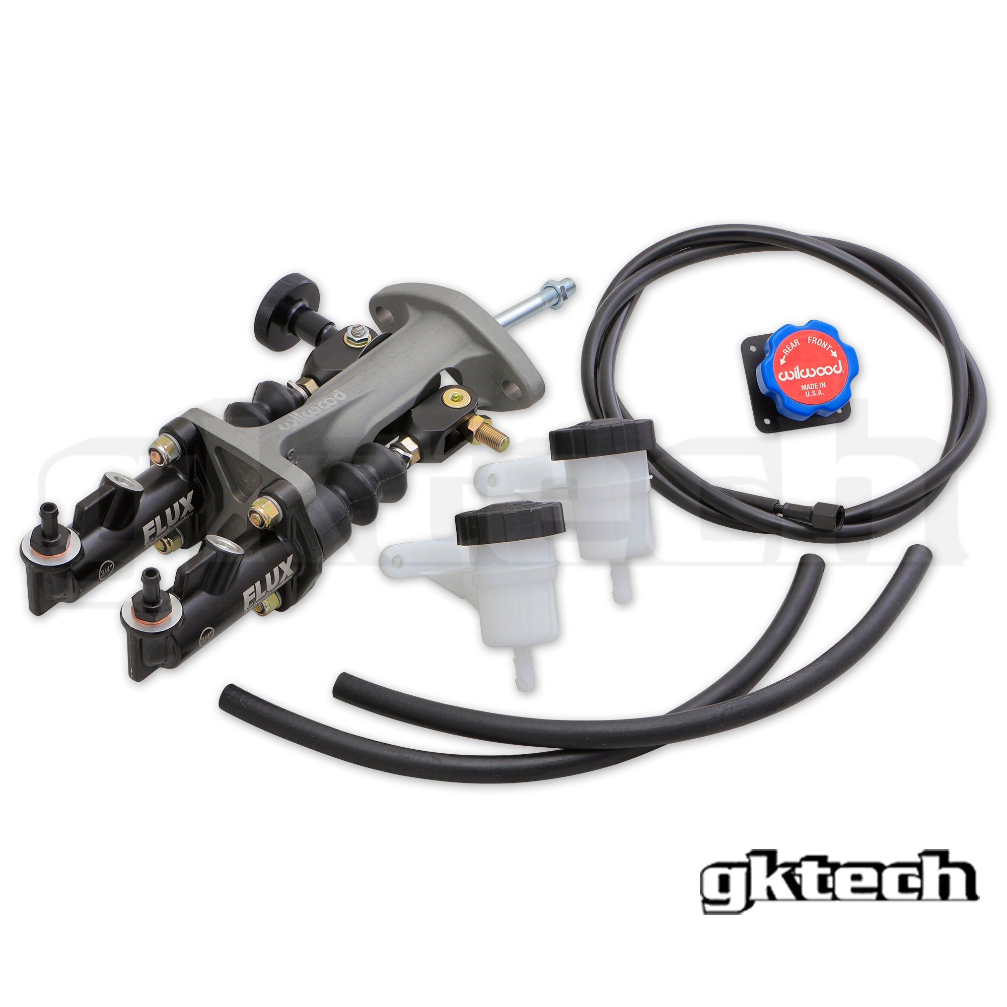 Universal dual brake master cylinder kit