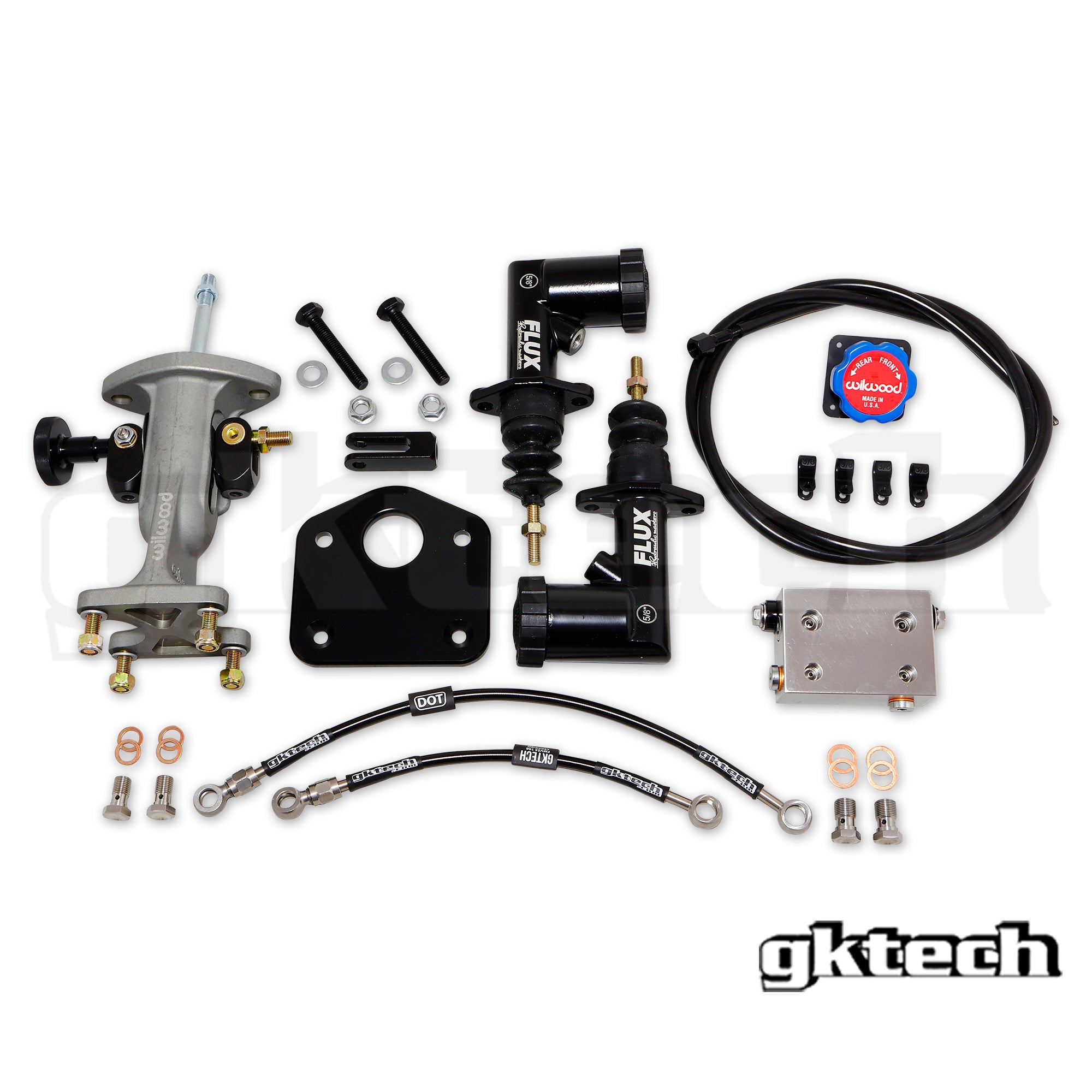 Z33 350Z Bolt on dual brake master cylinder kit