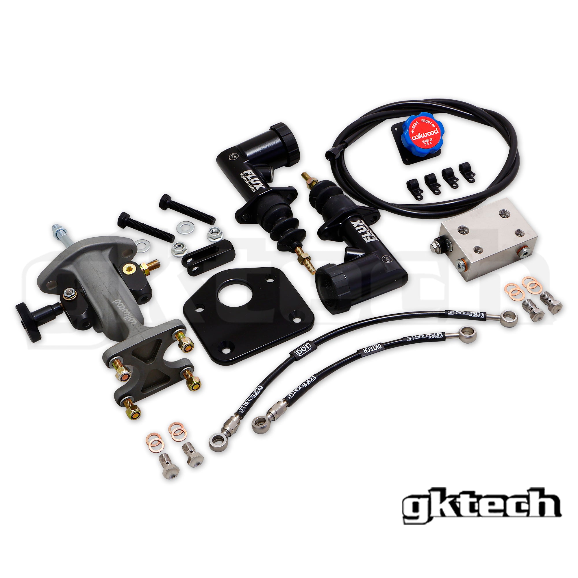 Z33 350Z Bolt on dual brake master cylinder kit