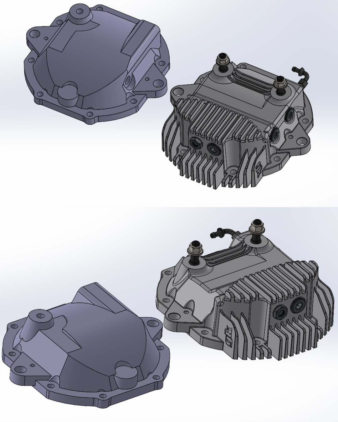 Z33 350z/Z34 370z & RZ34 Extended dual stud diff cover (Cover only)