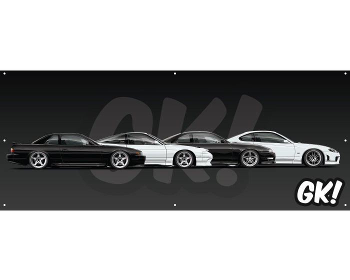 S-Chassis garage banner