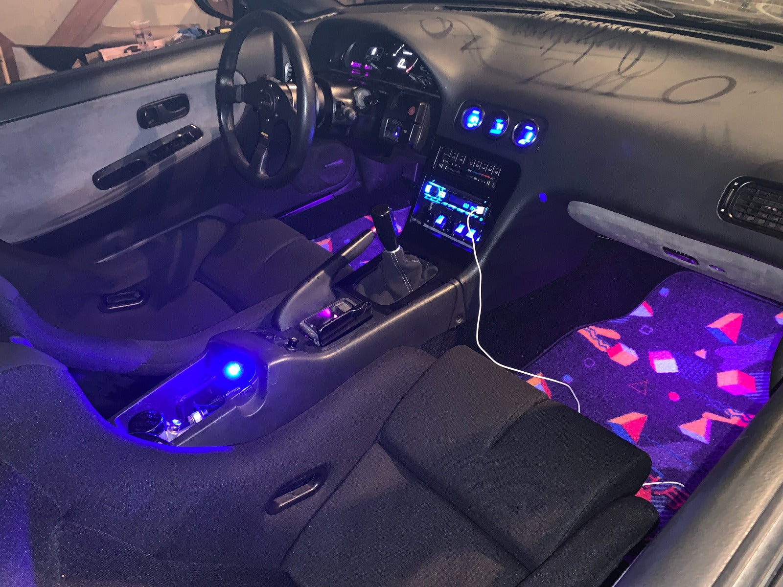 2 Pot Nissan dual caliper Hidden Hydraulic handbrake setup - (10% combo discount)