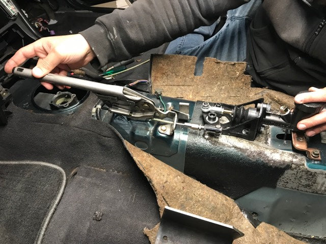 Hidden Handbrake Assembly
