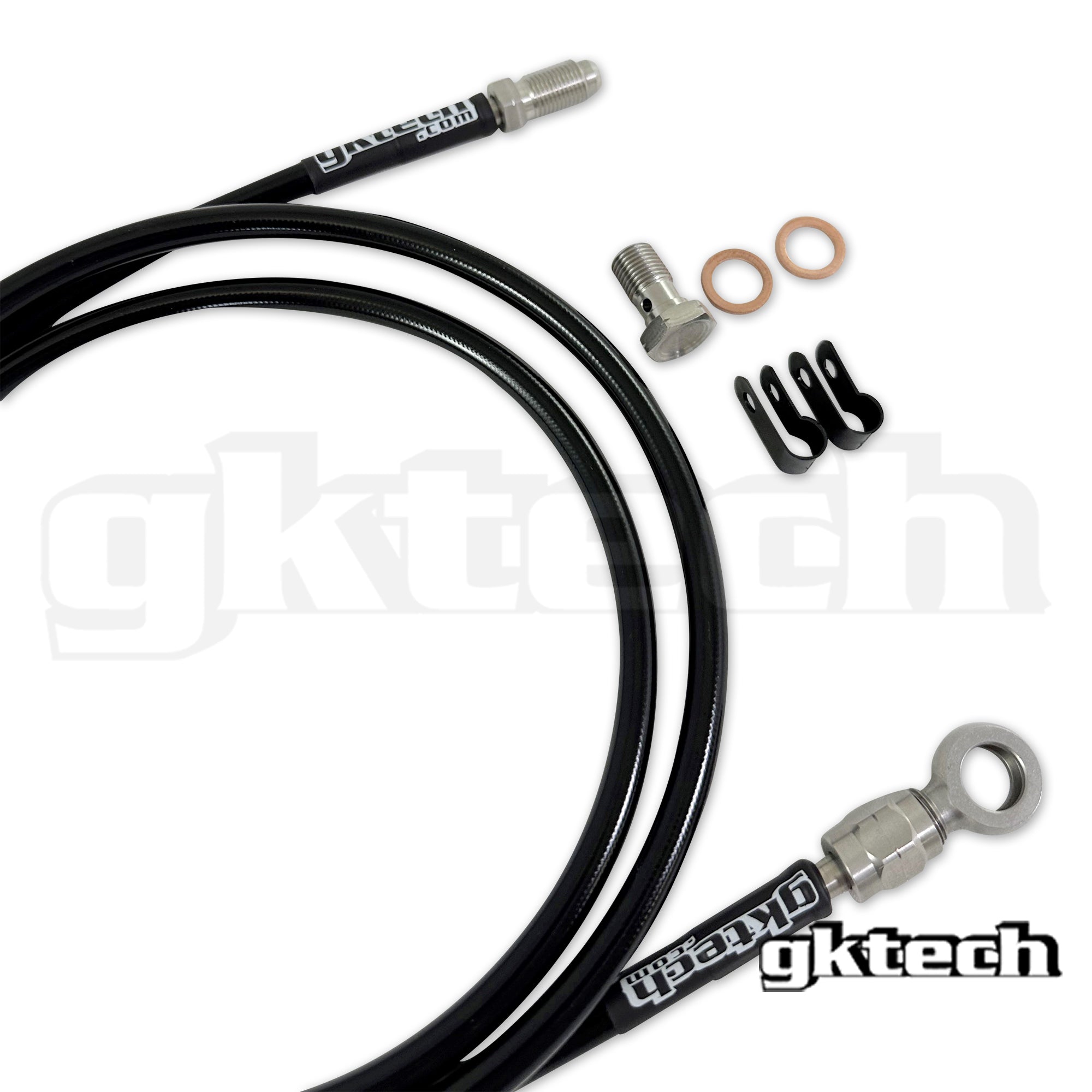 S-chassis braided clutch line - LHD