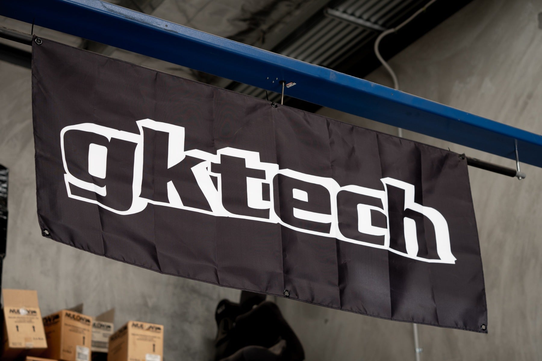 Gktech garage banner