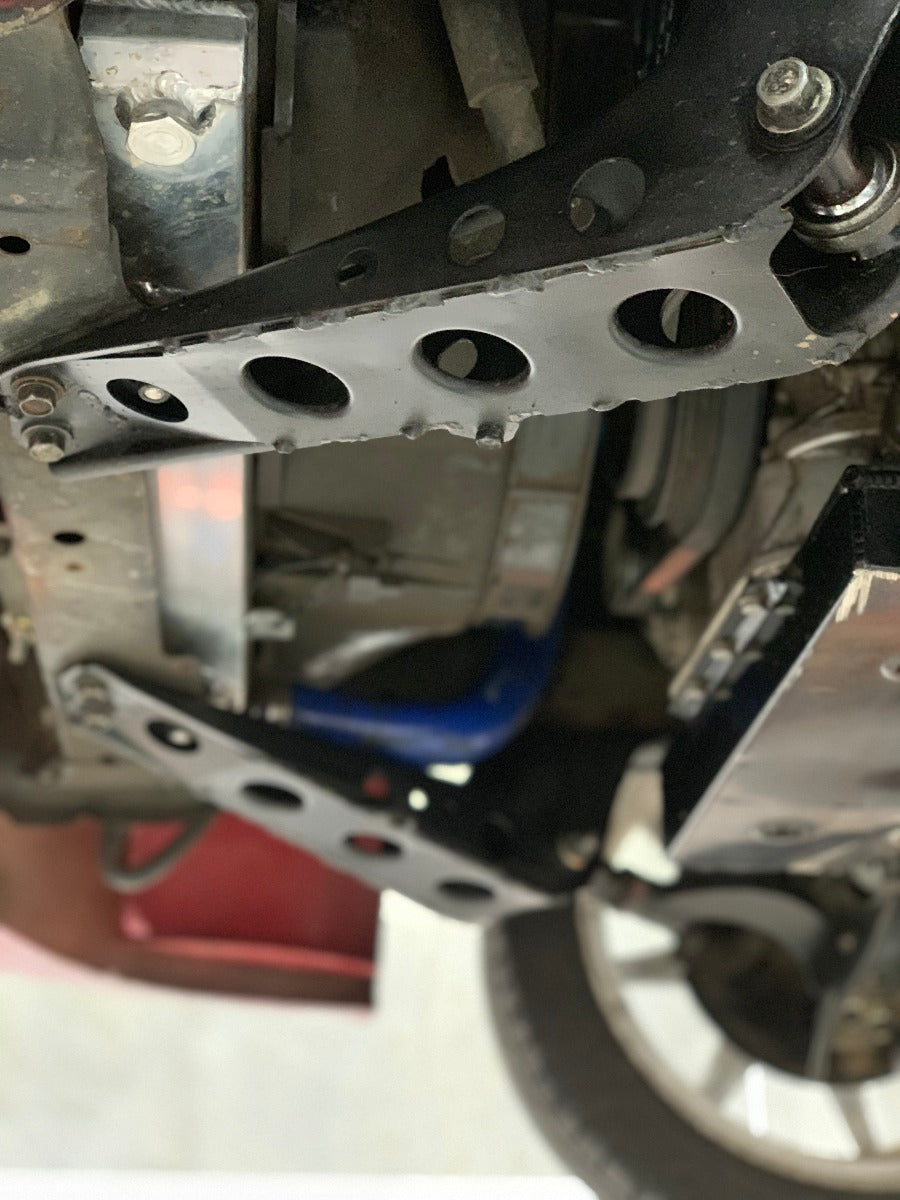 S-Chassis K-Frame/Caster mount weld in reinforcement plates