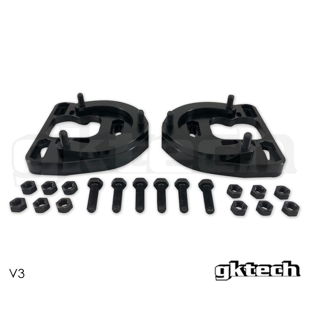 S-chassis offset camber strut tops