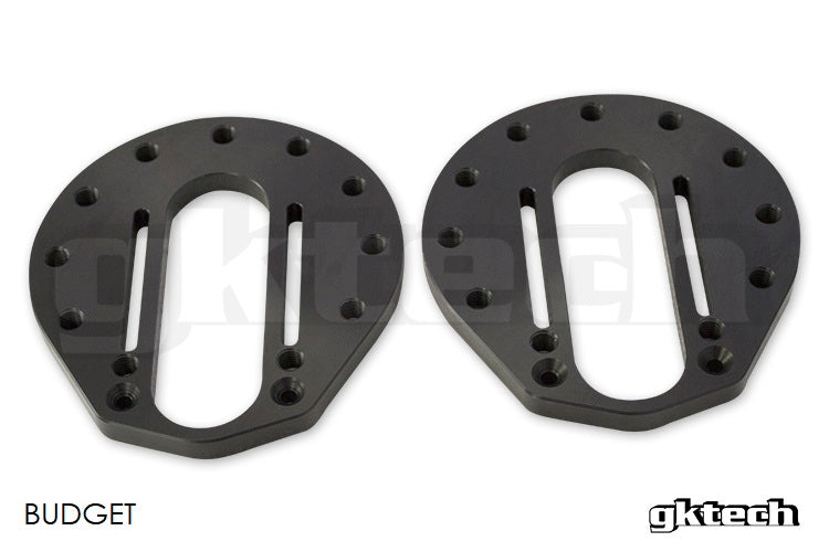 S-chassis offset camber strut tops