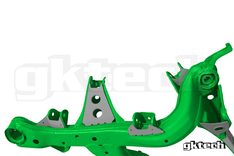 V2 S13/180sx/R32 GTS-T subframe weld in reinforcement plates
