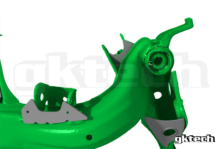 V2 S13/180sx/R32 GTS-T subframe weld in reinforcement plates
