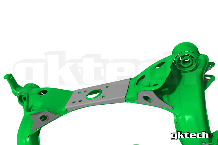 V2 S13/180sx/R32 GTS-T subframe weld in reinforcement plates