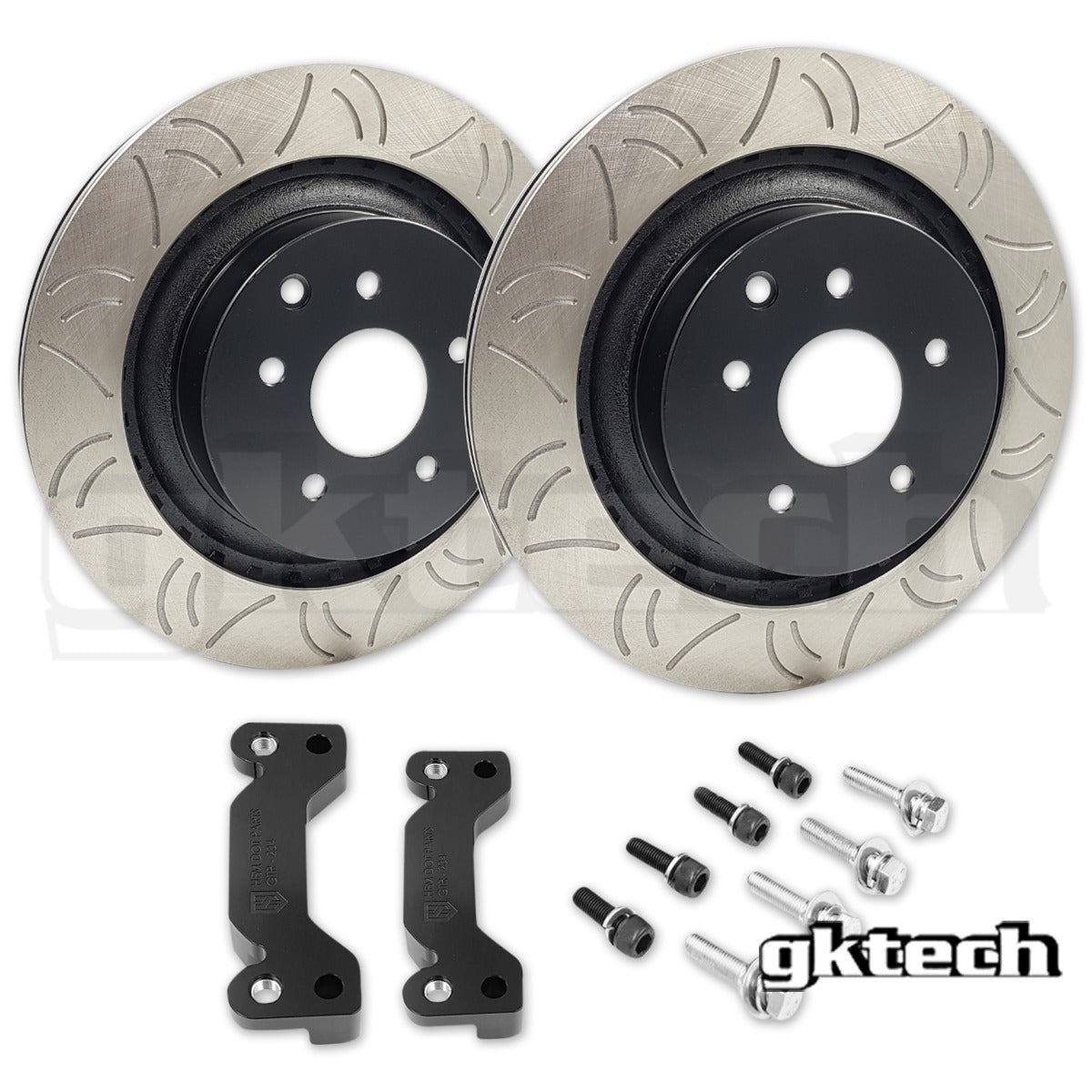S/R Chassis Brembo 340mm Rear Rotor Upgrade Kit