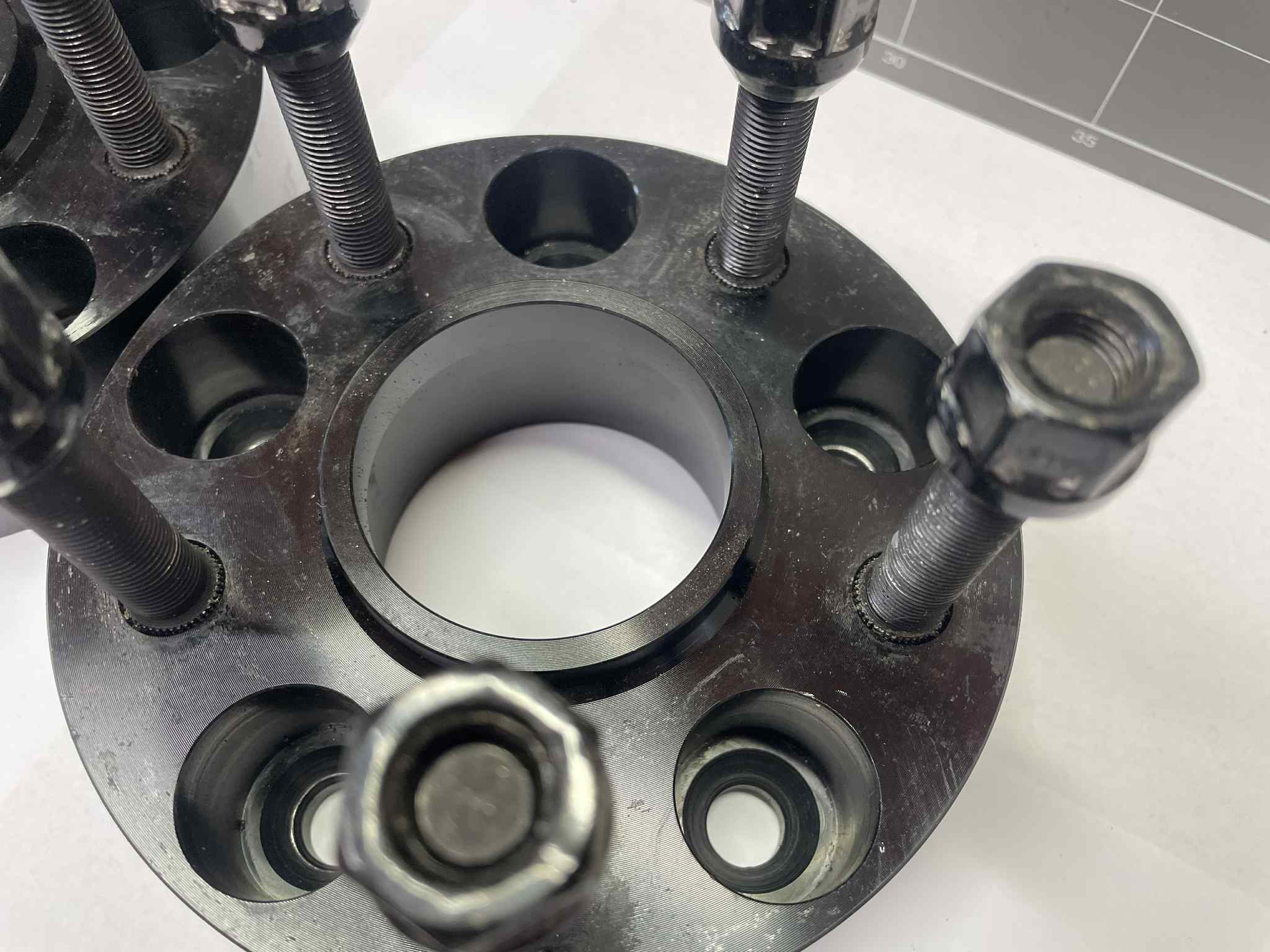 5x114.3 Hub Centric 40mm Extended Studed Wheel Spacers - DISCOUNT