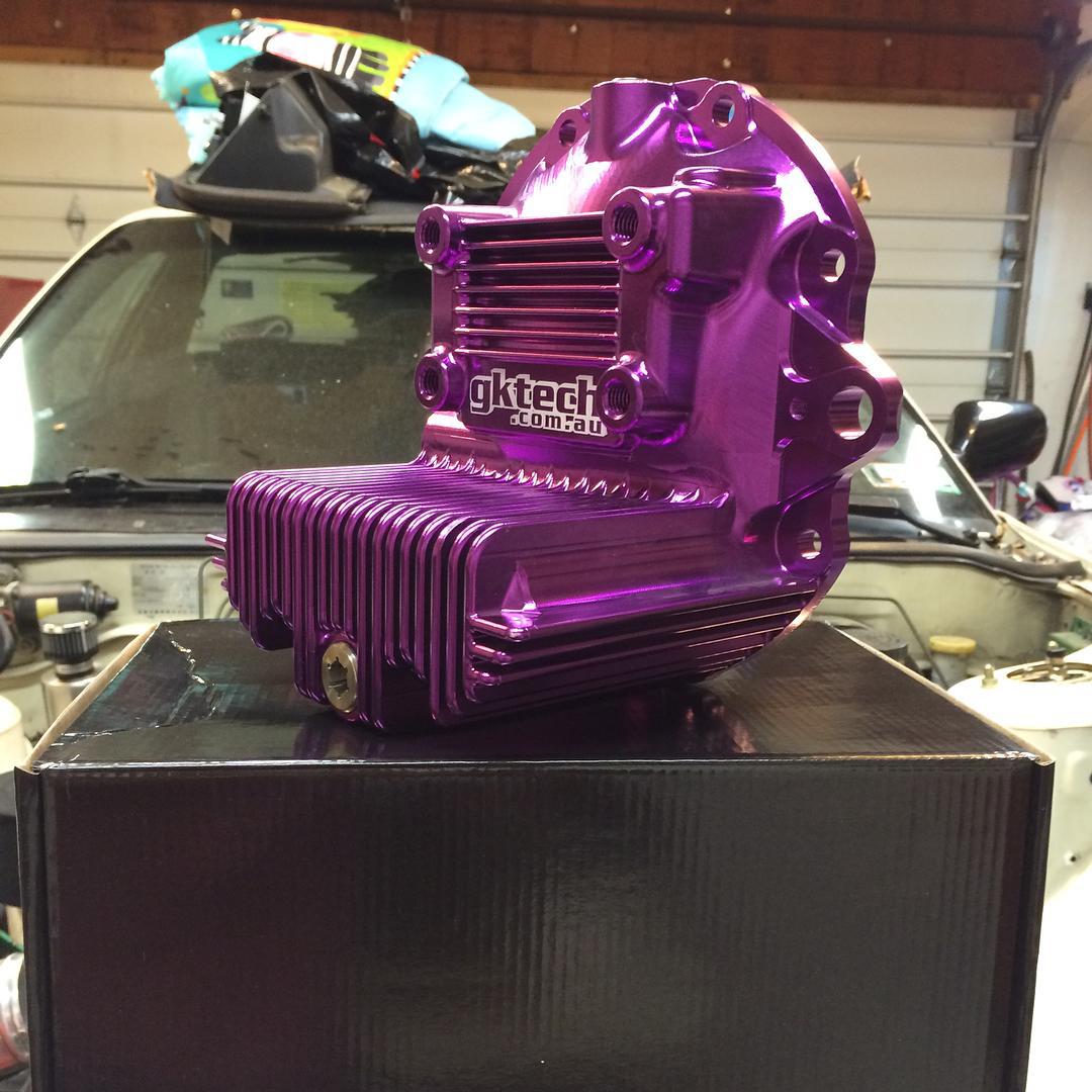S/R chassis Billet aluminium extended diff cover