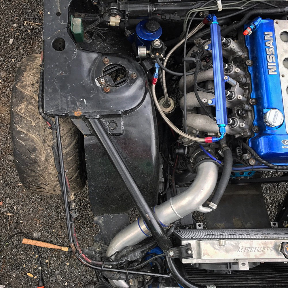 S-chassis offset camber strut tops