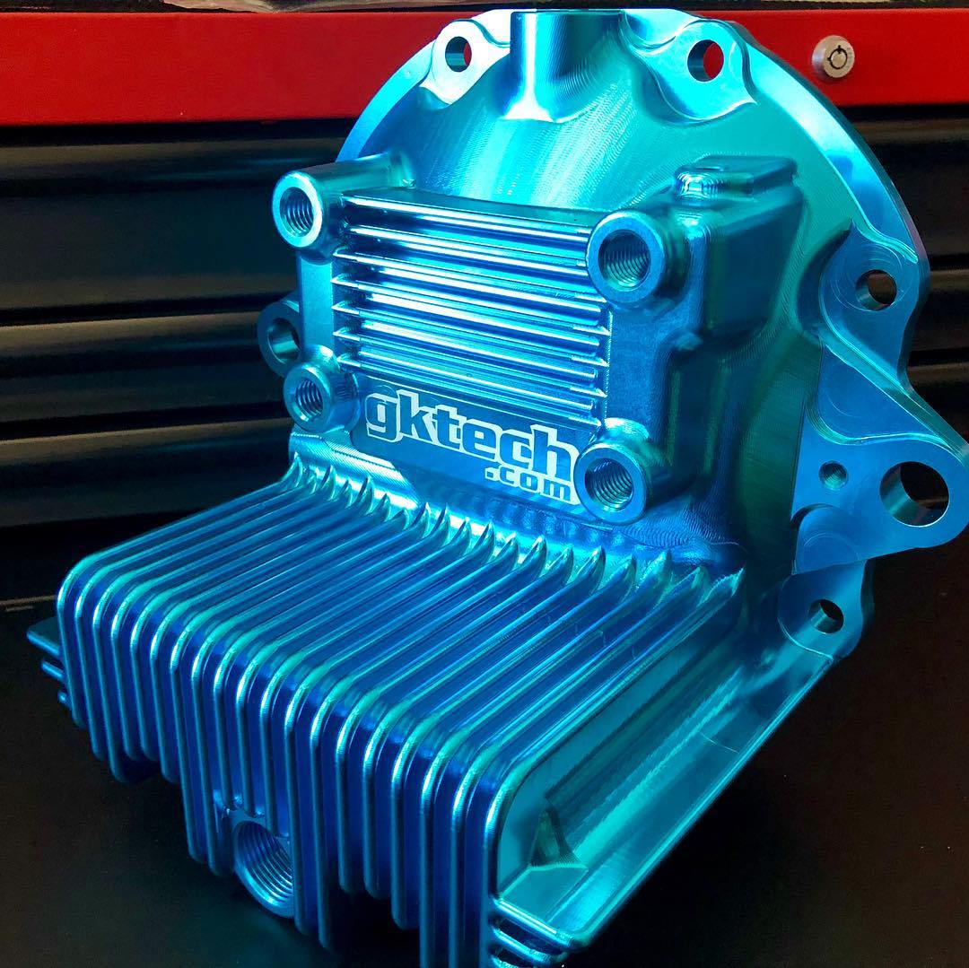 S/R chassis Billet aluminium extended diff cover