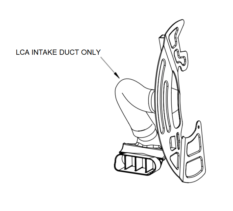 BMW F80 M3 Lower Control Arm Inlet Duct