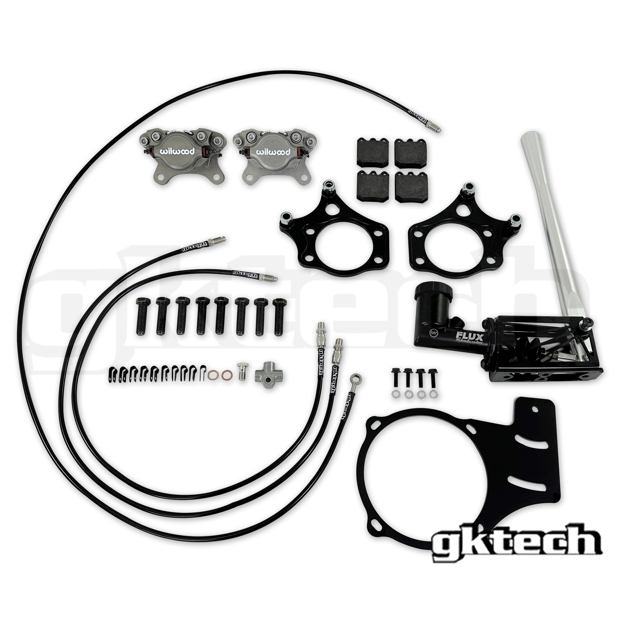 Wilwood S-chassis dual caliper Hydraulic handbrake setup - (10% combo discount)