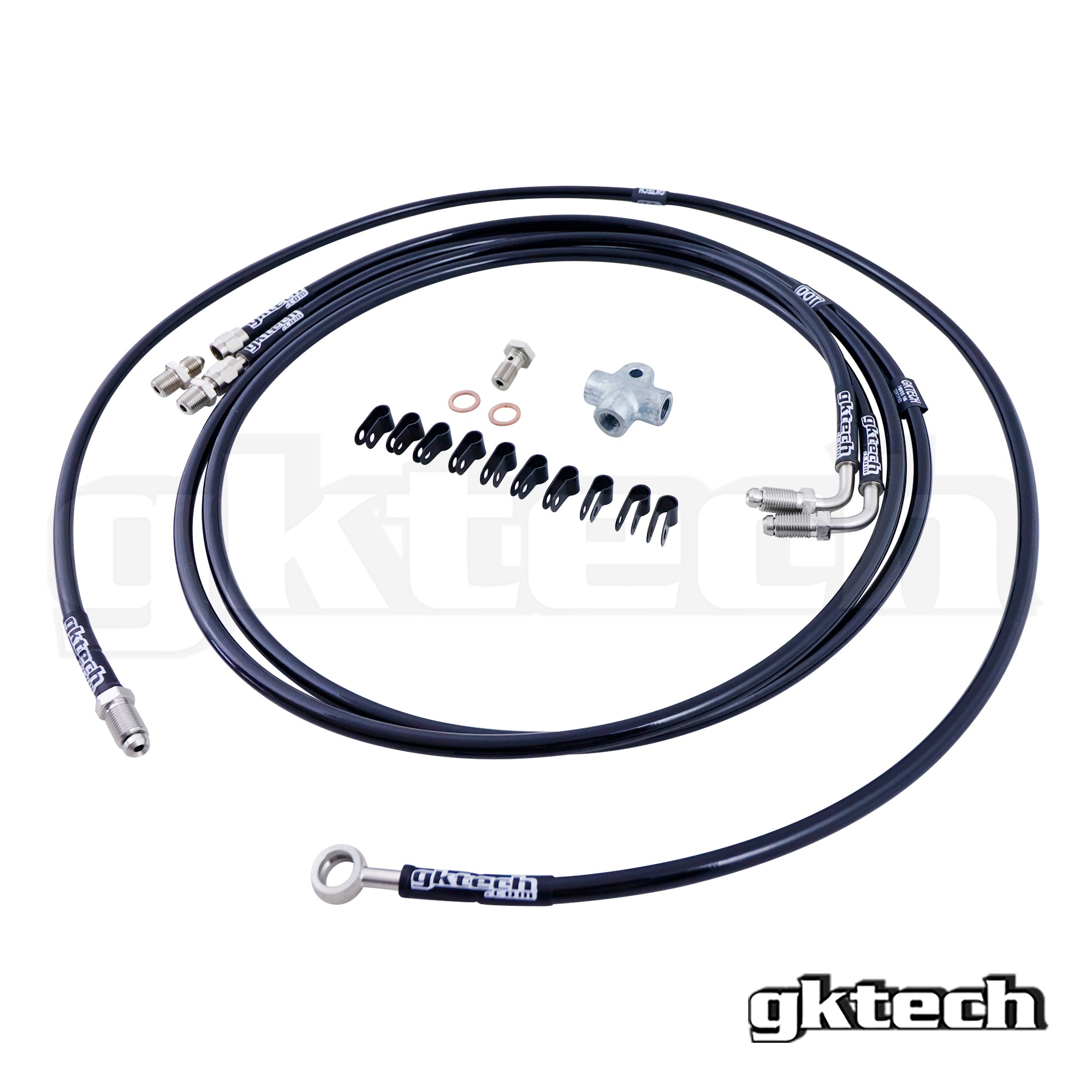Toyota JZX Wilwood Stand Alone SS Braided Brake Line Kit