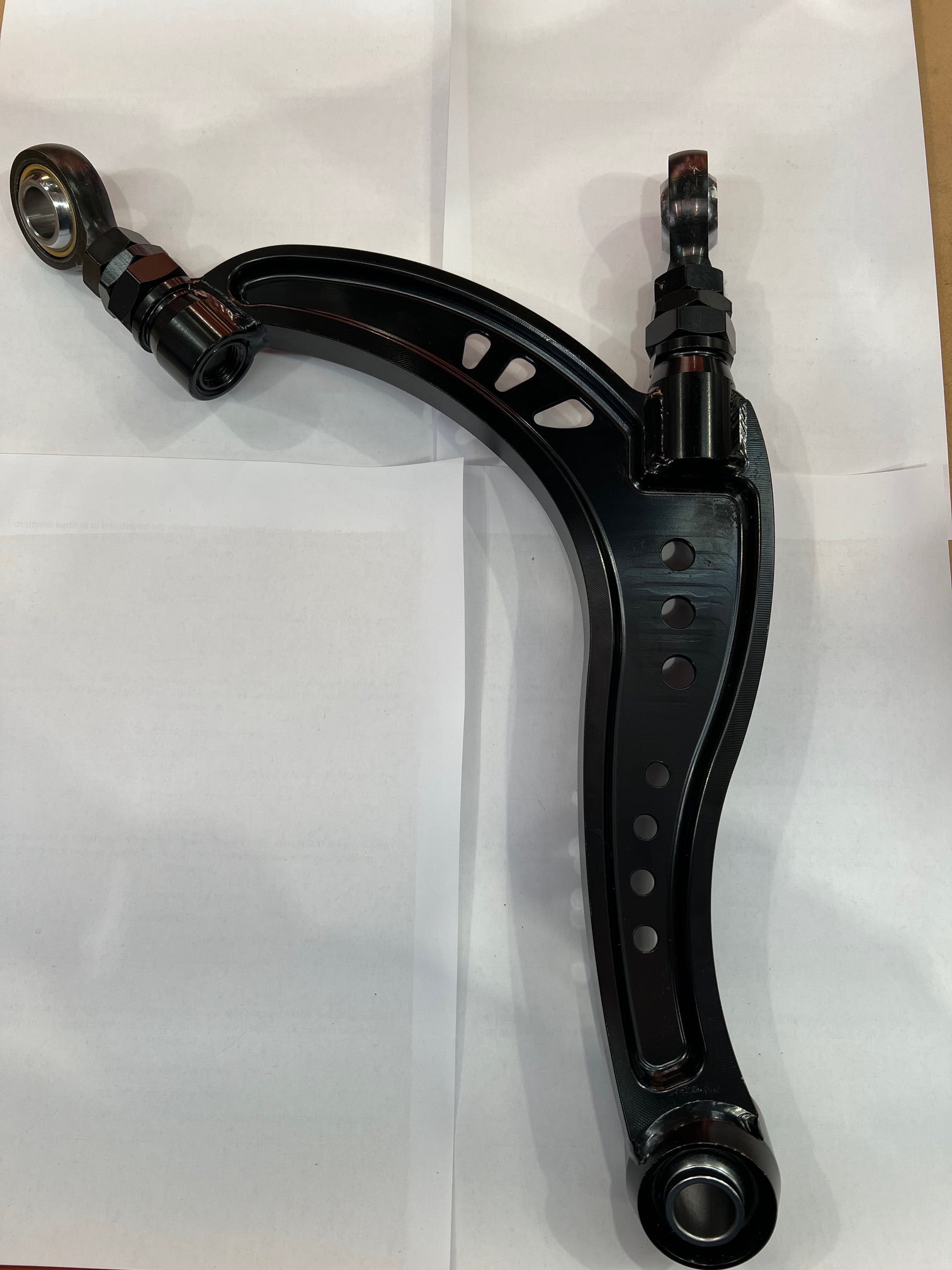 V1 S/R Chassis Super Lock FLCA's - S13/180SX/R32 +9mm > +44mm LCA's - RH SIDE ONLY - DISCOUNT