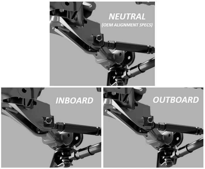 JZX100 Rear Eccentric Lockout Kit (RLCA + Toe)