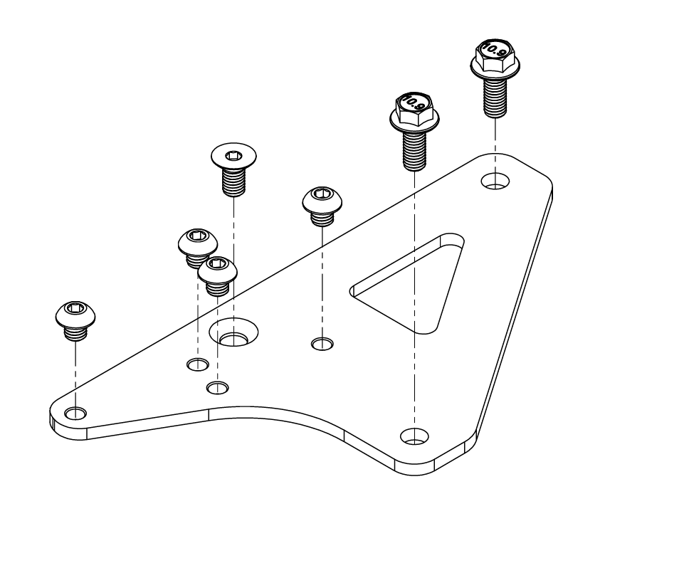 IS200/IS300 Handbrake Inside Console Trim Mount
