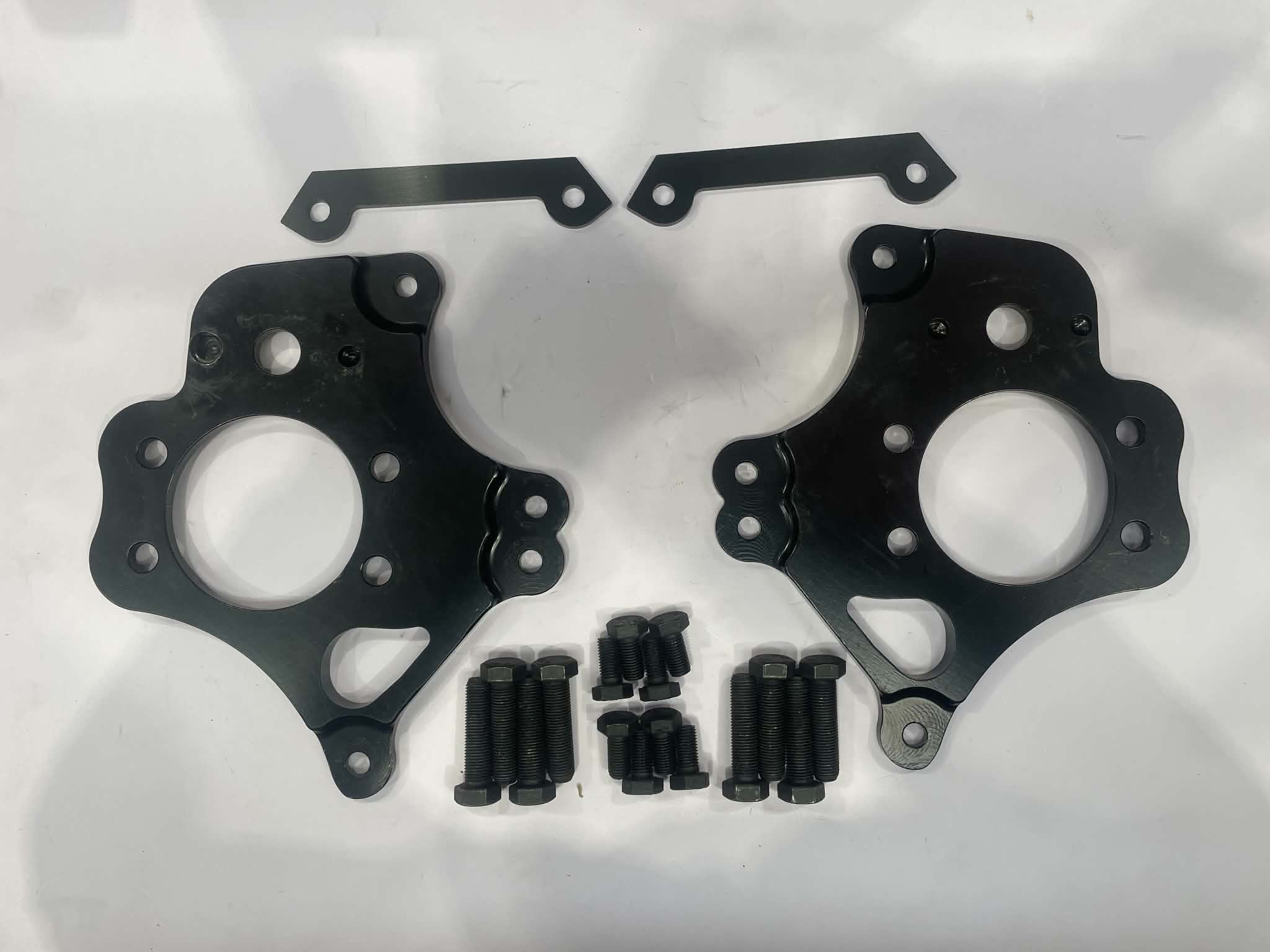 2 pot Nissan dual caliper brackets (pair) - DISCOUNT
