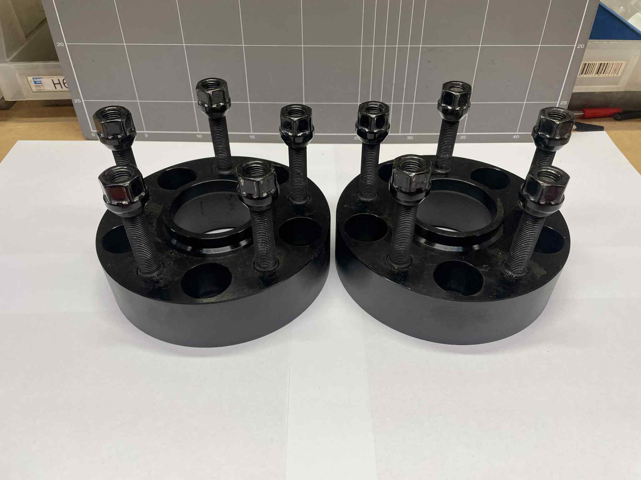 5x114.3 Hub Centric 40mm Extended Studed Wheel Spacers - DISCOUNT