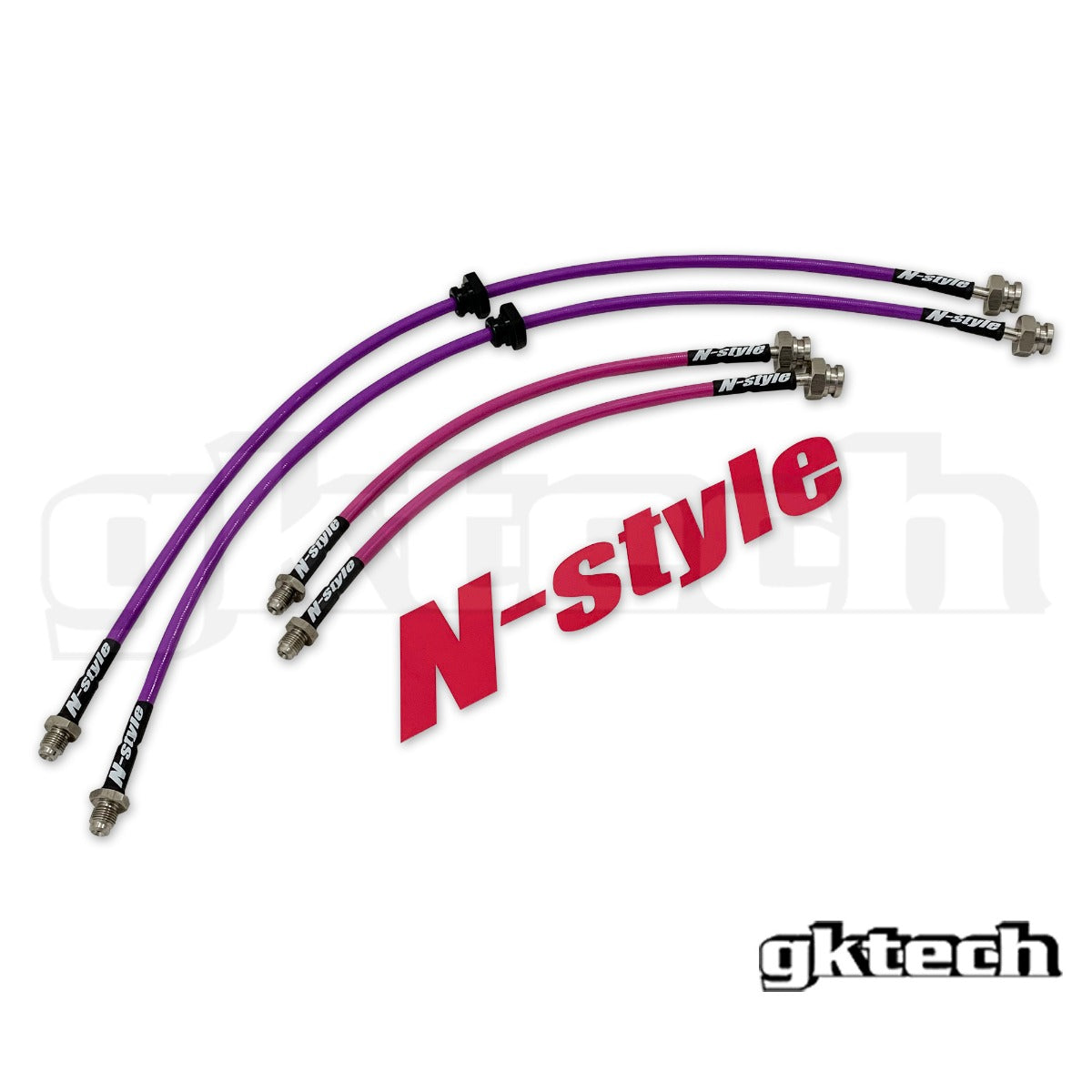 N-Style S14/S15 to Z32/Skyline conversion braided brake lines