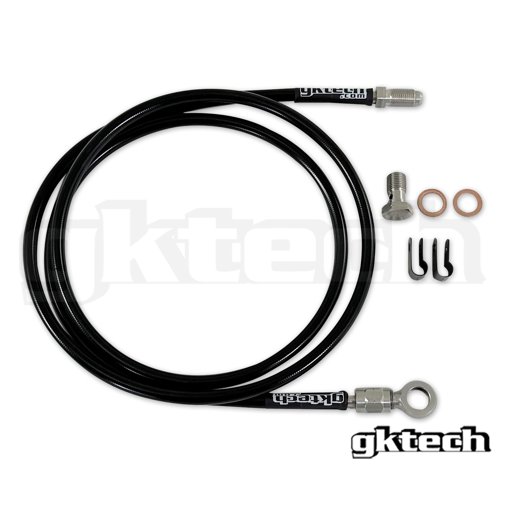 S-chassis braided clutch line - LHD