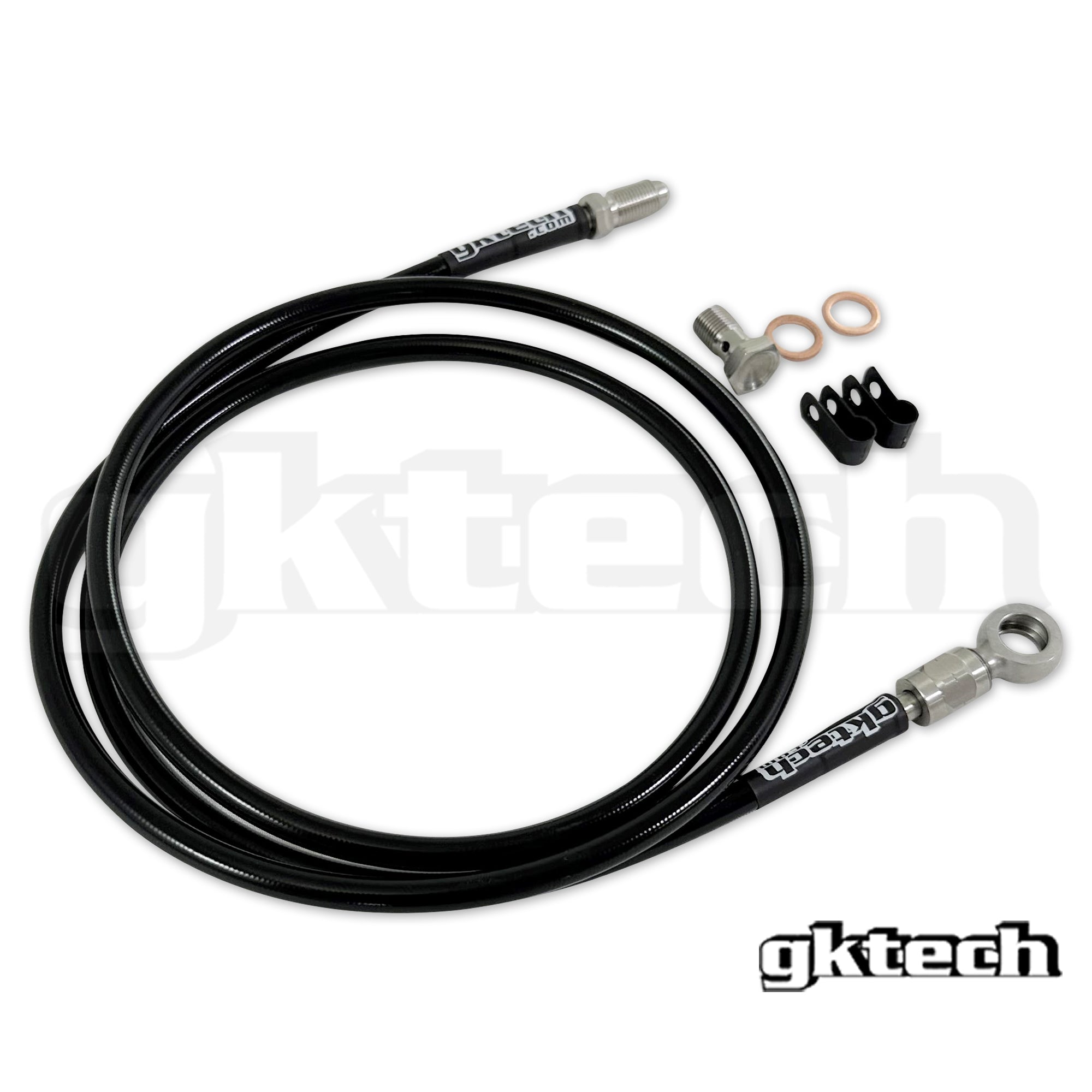 S-chassis braided clutch line - LHD