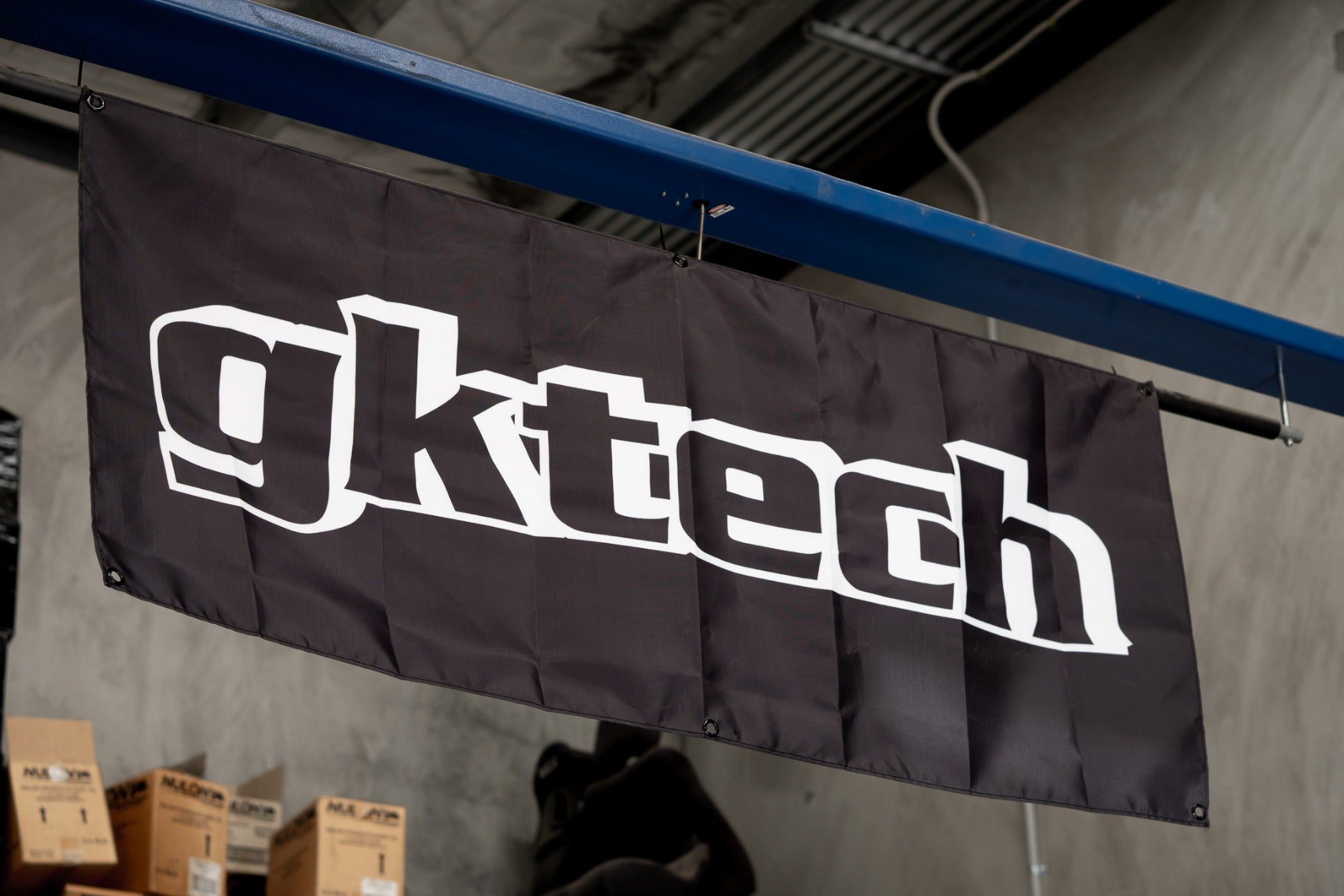 Gktech garage banner