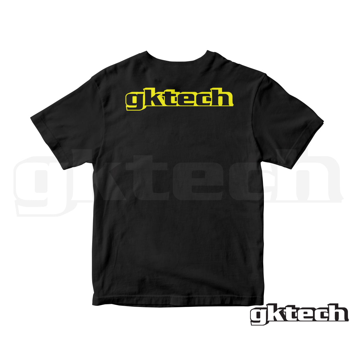 Traditional Yellow Short Sleeve GKTECH T-Shirts