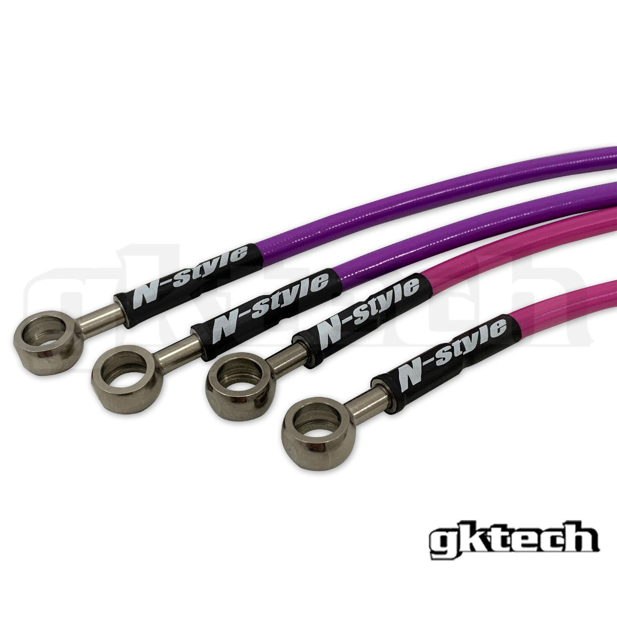 N-Style S13/180sx braided brake lines (Front & Rear set)