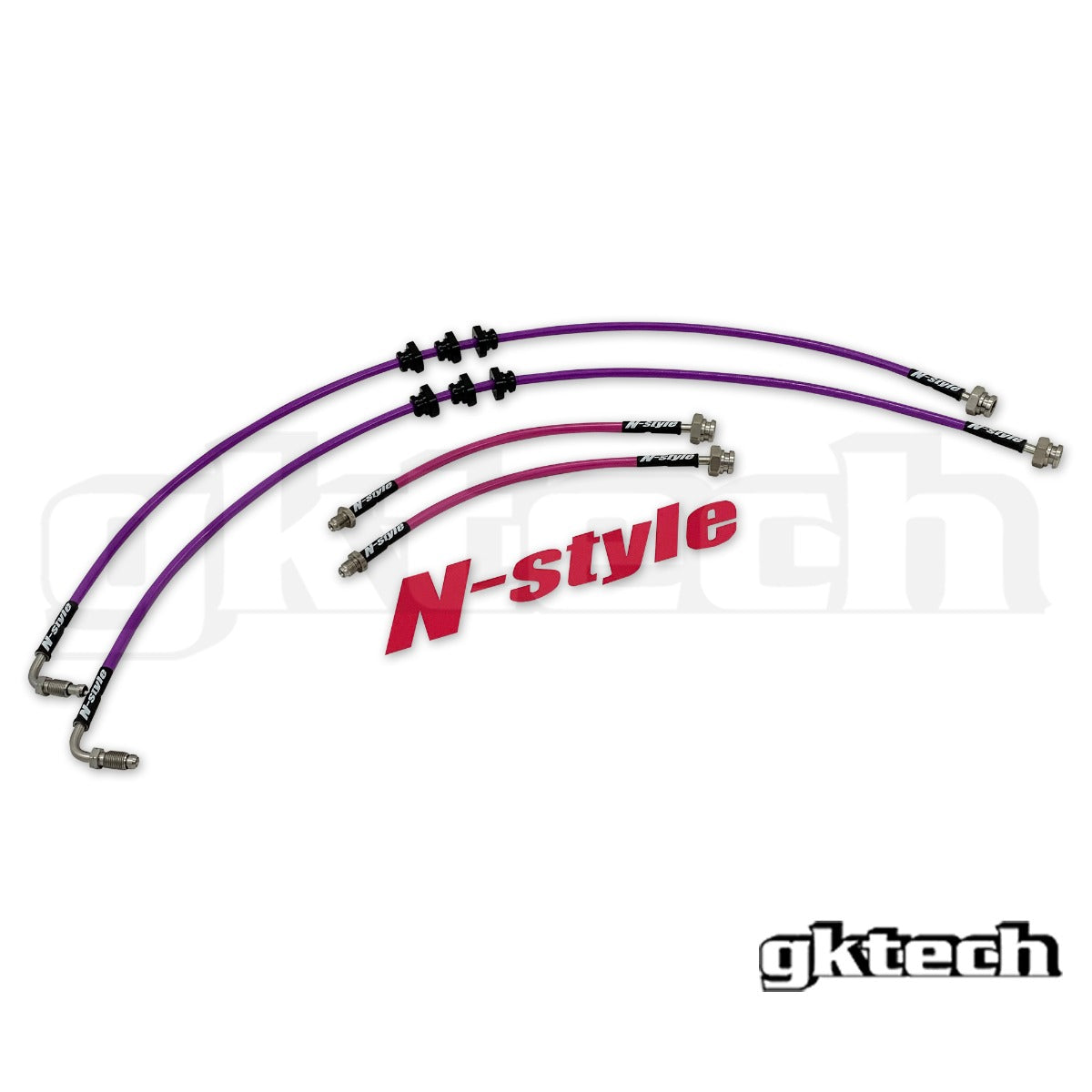 N-Style Z32 300zx braided brake lines